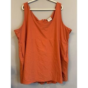 Alder Get Dirty Dress Orange Athleisure Size‎ 5X Skort
